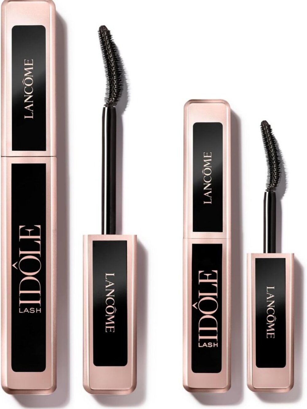 Lash-Lifting & Volumizing Black Mascara Duo - Full & Travel Size for Stunning